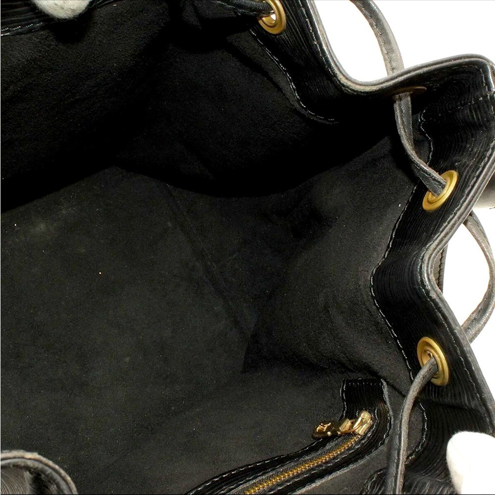 Louis Vuitton Epi Leather Petit Noe Drawstring Shoulder Bag Black C2570​​​ - Picture 9 of 10